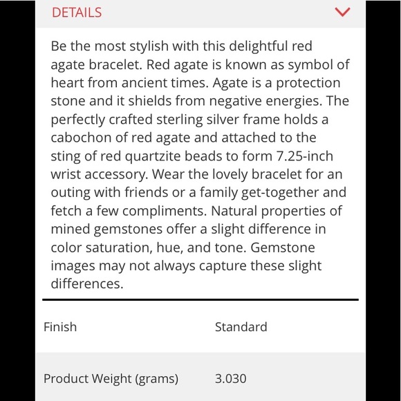 AGATE Bracelet in Sterling Silver - Picture 6 of 7